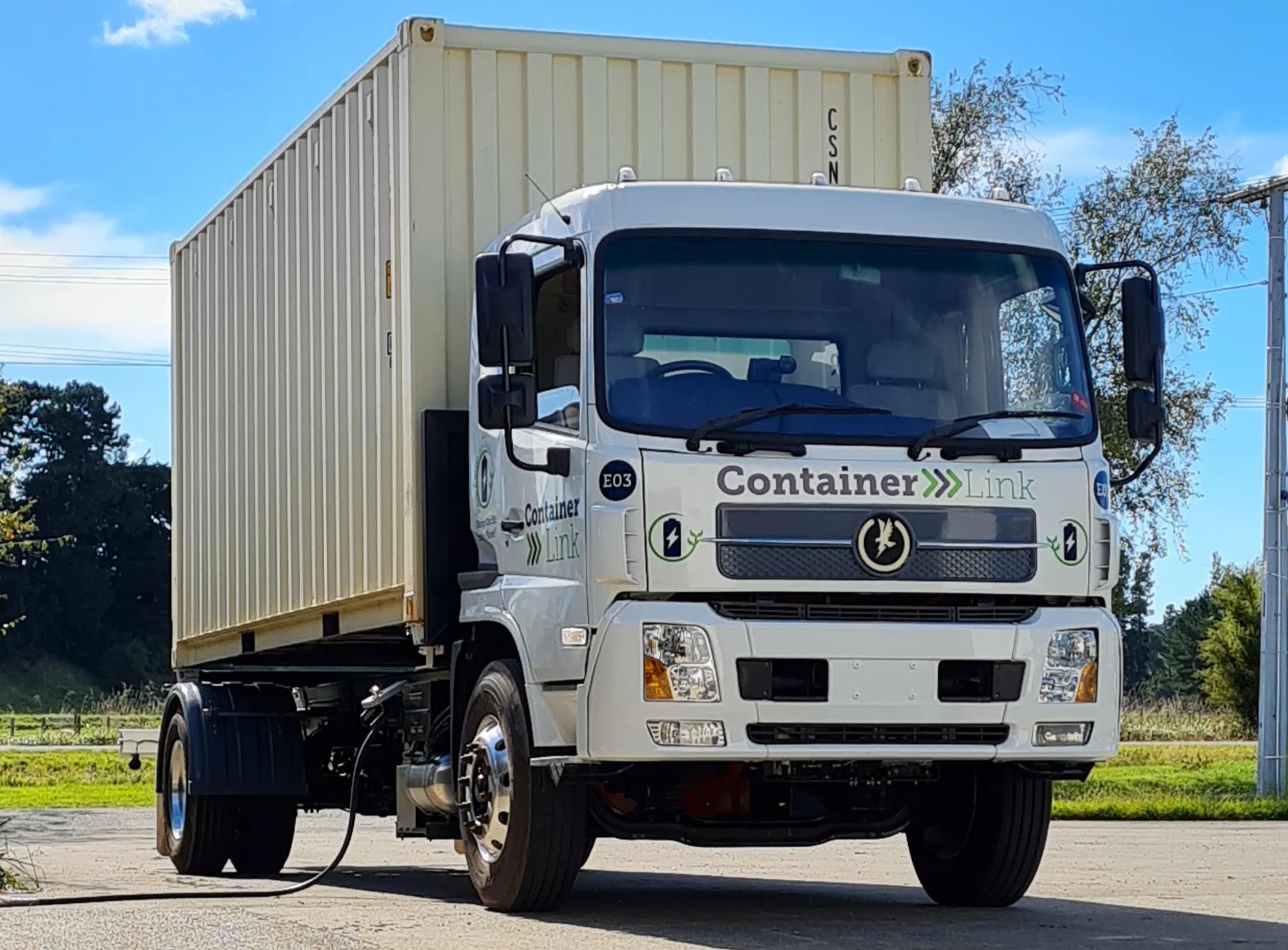 EK16 electric container shuttle truck