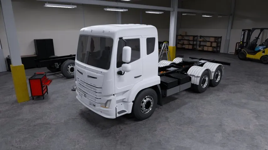 Kahu EV EK18 battery electric truck platform